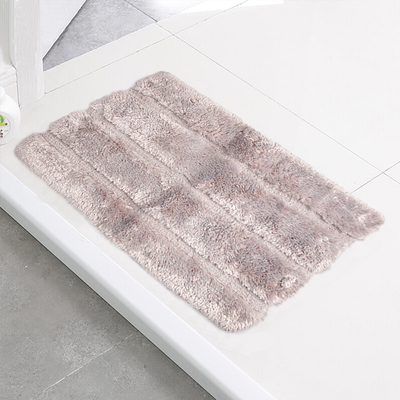 2 Pieces Set PVC backing microfiber shower mat Slip Resistance